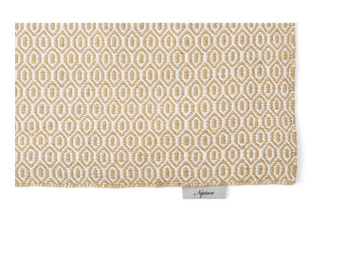 Alderbury geometric rug 70x240_saffron_detail 3