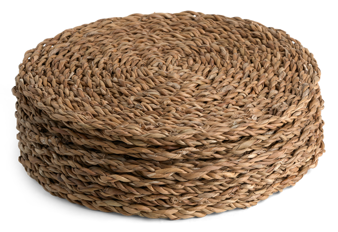 Maya Placemat Set of 6 Round_Stack