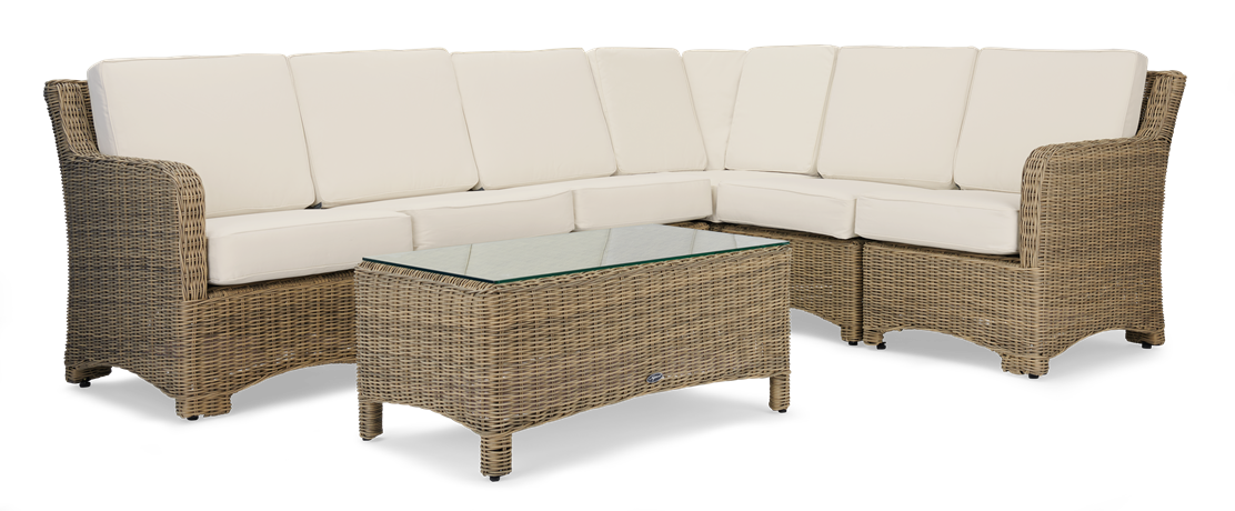 Compton Modular 6 Seater Corner Sofa with Coffee Table