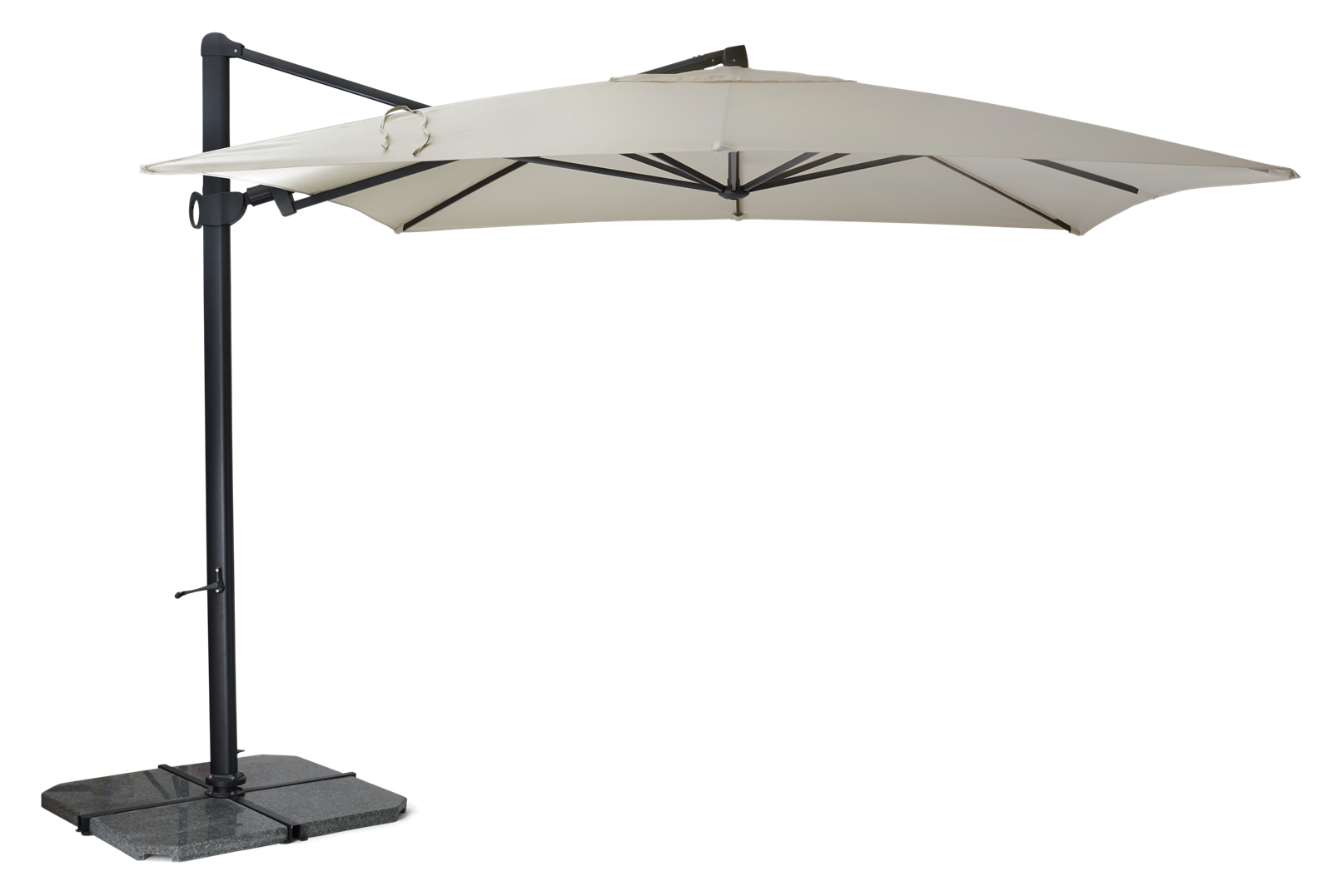 Spritsail 3x3m Square Cantilever Parasol Neptune