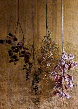 Festive hanging foliage