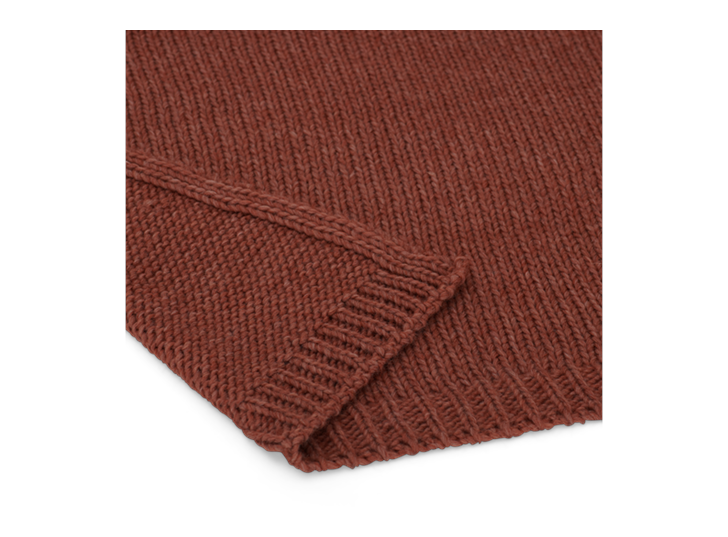 Sefton Throw Rust_Thickness Detail