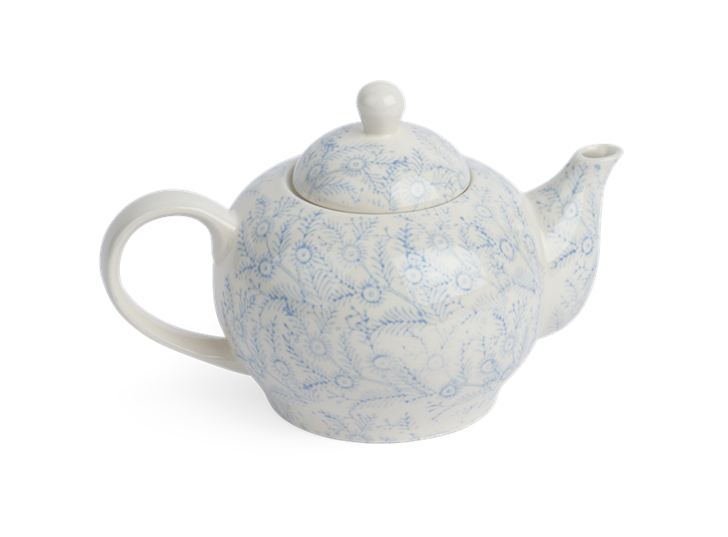 Olney Teapot - Flax Blue 3