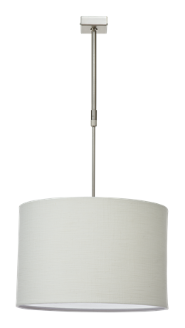 Hughes Single Pendent Nickel Iona 18 0