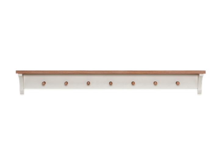 Suffolk 4ft Coat Rack Silver Birch Front2