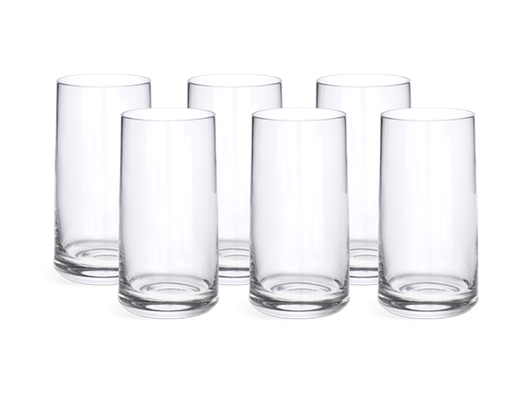 Hoxton Tall Water Glasses, Set of 6