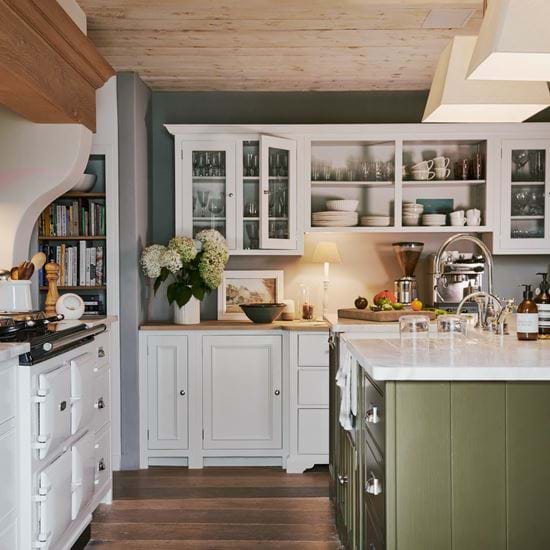 A kitchen over time, 2