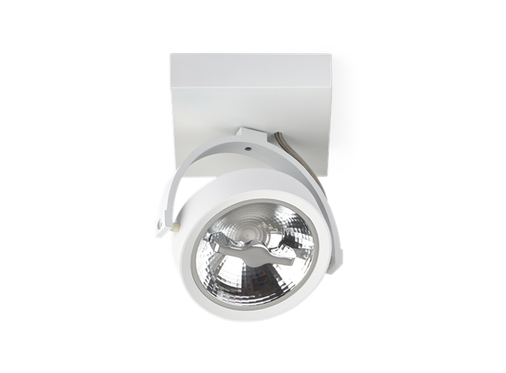 AR111 Surface Mounted Fixtute Single White 0