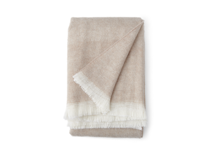 Delph Throw Natural_Front