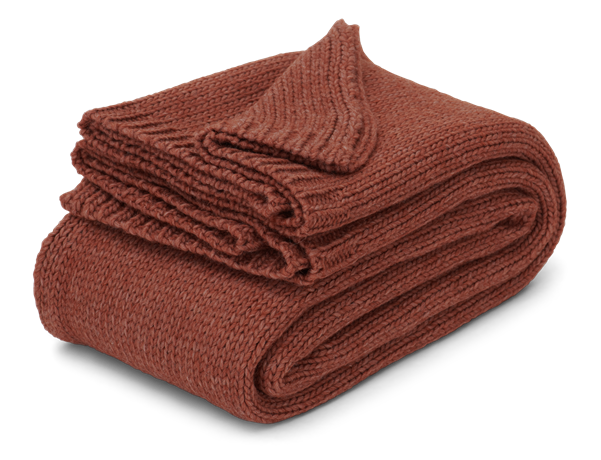 Sefton Throw Rust_3Quarter