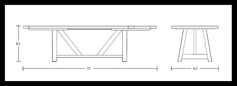 Arundel Extending Table