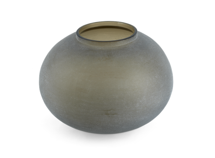Alconbury Round Vase Large Grey_Top