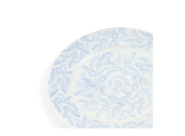 Olney Side Plate Set of 6 Flax Blue_Detail